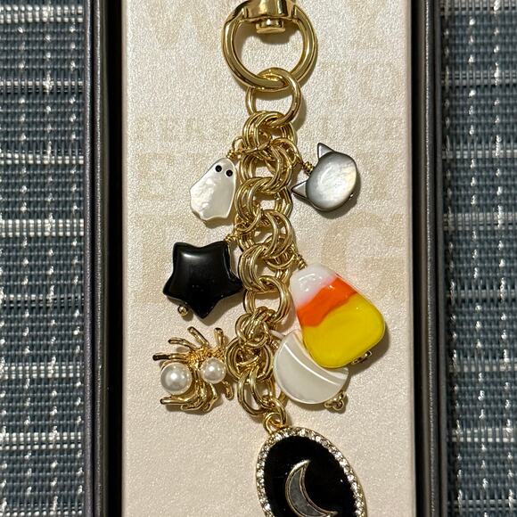 NEW | Luna Norte | 2025 Fall Halloween Genuine Stone Bag Charm / Key Chain Charm - Picture 3 of 4